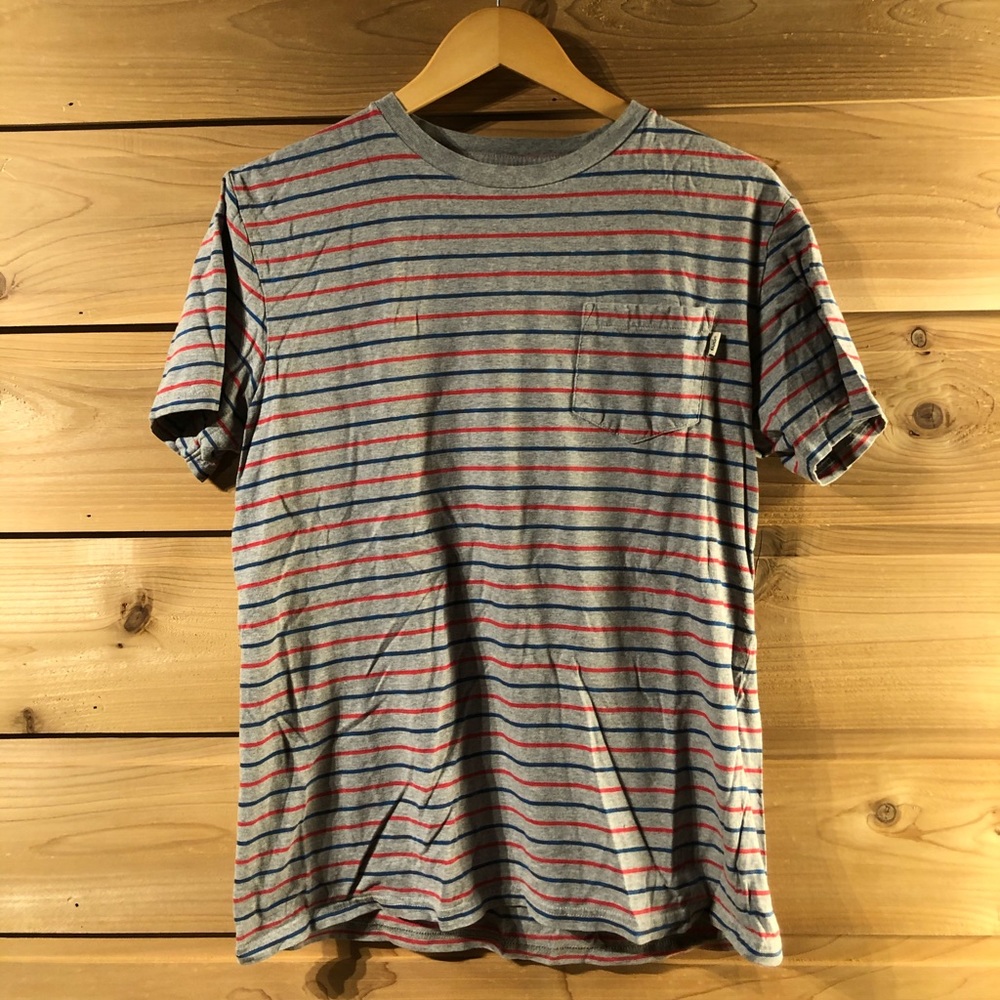 Vans Striped Pocket T- Shirt